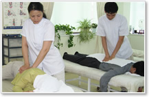 施術風景